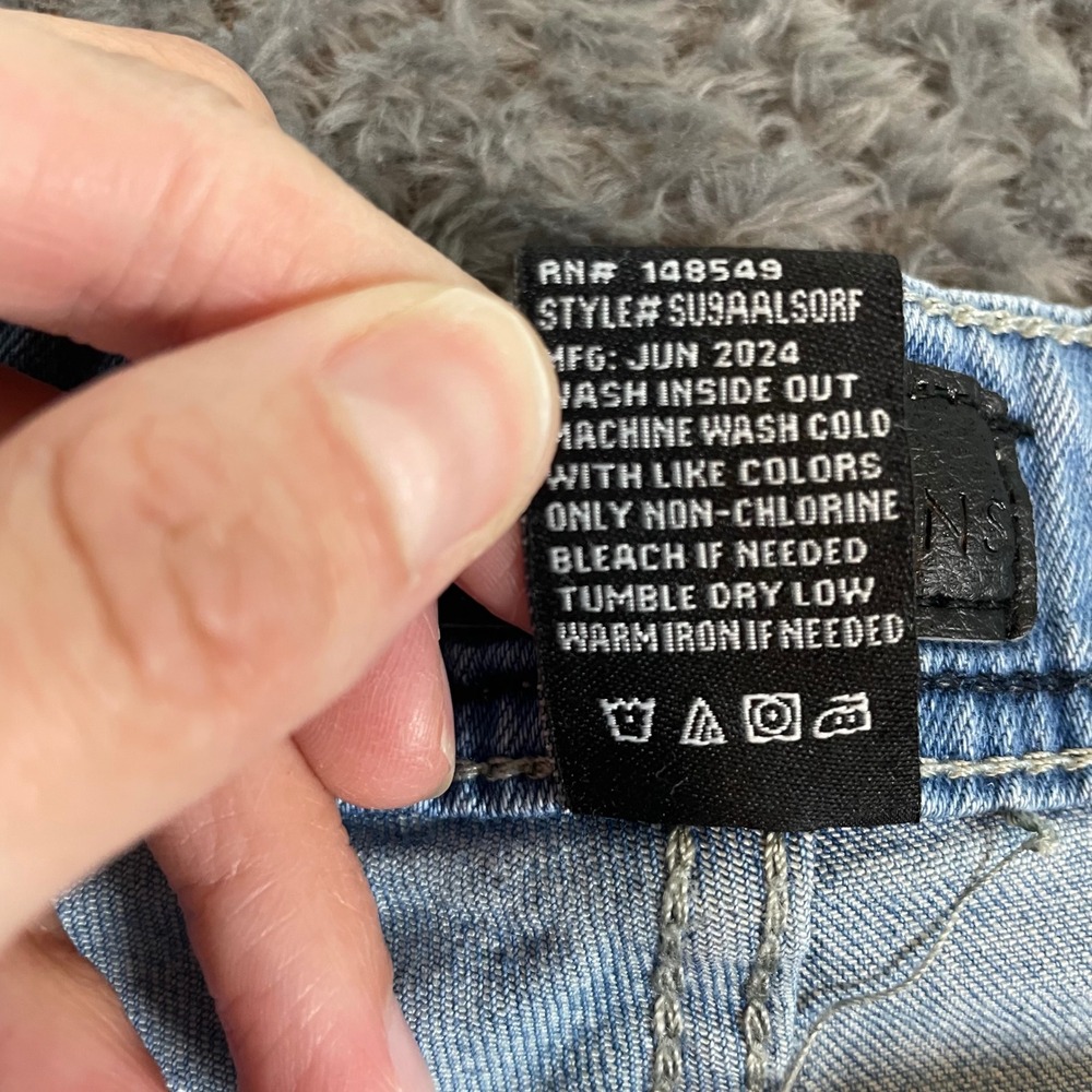 Men's Light Blue Denim Jeans - Picture 3 of 8